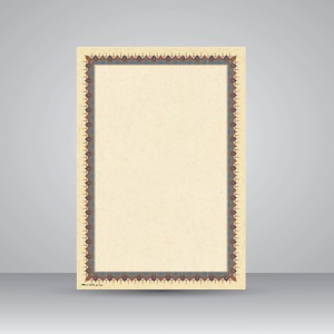 کاغذ تذهیب دار چاپی ، کد 880، سایز 35*25 cm (بسته 50 عددی)
