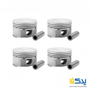 مجموعه 4 عددی پیستون و گژین پین ایساکو مناسب برای پژو 206 تیپ 5