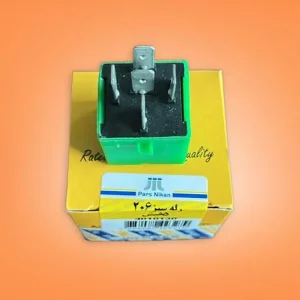 رله فن سبز 5 فیش پژو 206 برند پارس نیکان
