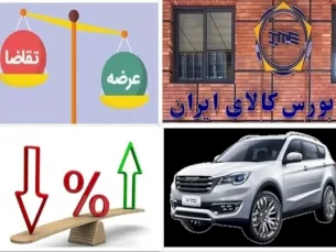 ۴ خودروی جدید در بورس کالا پذیرش شدند (مطلب)