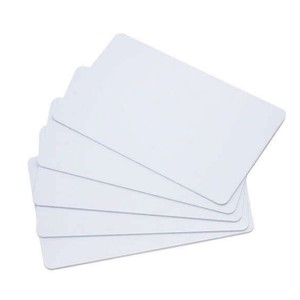 کارت PVC ساده سفید