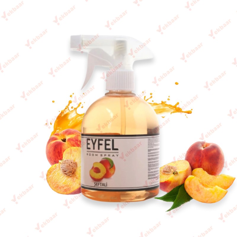 اسپری خوشبو کننده هوا رایحه هلو Peach حجم 500ml - ایفل اصل ترکیه