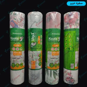 سفره کتان عرض 120 سانتی‌متر