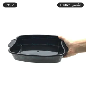 ظرف الگانس 1500cc شماره دو - 1 عددی