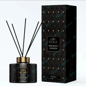 خوشبو کننده هوا سری نیش Niche رایحه ترنج و پودر Bergamot & Powdery حجم 150ml -  لوریس اصل ترکیه