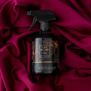 اسپری خوشبو کننده هوا سری نیش NICHE رایحه گل و چرم Floral & Leather حجم 500 میل - لوریس اصل ترکیه