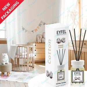خوشبو کننده هوا ایفل EYFEL رایحه پنبه Cotton حجم 120ml