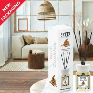 خوشبو کننده هوا ایفل EYFEL رایحه کوکی فندقی Nut Cookies حجم 120ml