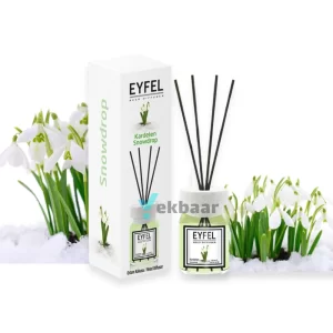 خوشبو کننده هوا ایفل اصل EYFEL رایحه گل یخ (گل برفی) Snowdrop حجم 120ml
