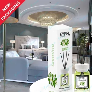 خوشبو کننده هوا ایفل EYFEL رایحه گل یاس Jasmine حجم 120ml