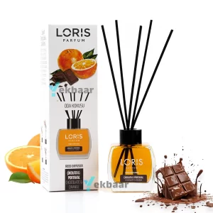 خوشبو کننده هوا لوریس LORIS رایحه پرتقال و شکلات Chocolate & Orange (چاکلت آرنج) حجم 120ml