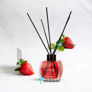 خوشبو کننده هوا لوریس LORIS مدل باغ توت فرنگی Strawberry Garden استرابری گاردن حجم 120ml