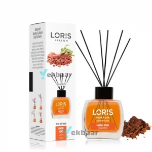 خوشبو کننده هوا لوریس LORIS رایحه چوب صندل Sandal Wood صندل وود حجم 120ml