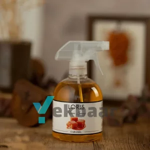 اسپری خوشبو کننده هوا لوریس LORIS مدل کارامل Caramel حجم 500ml