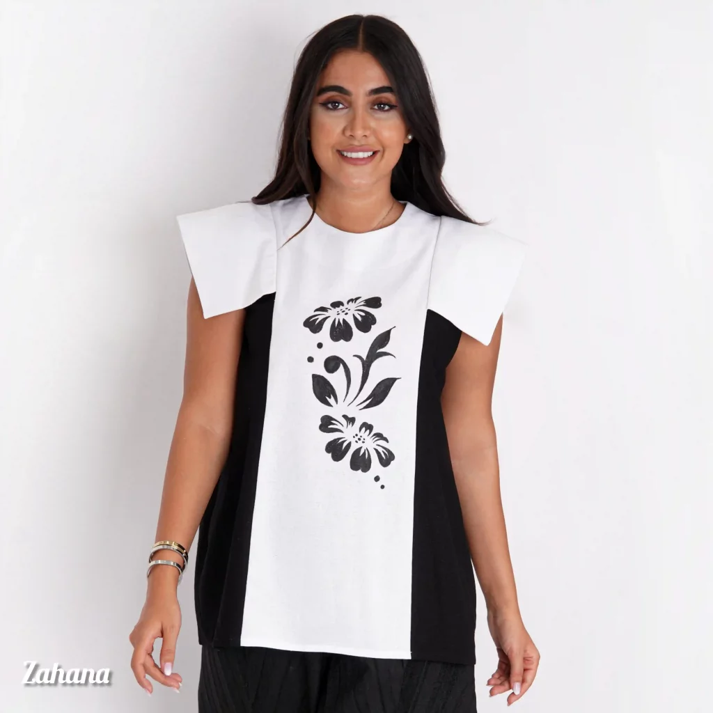 تاپ زنانه طرح آروشا