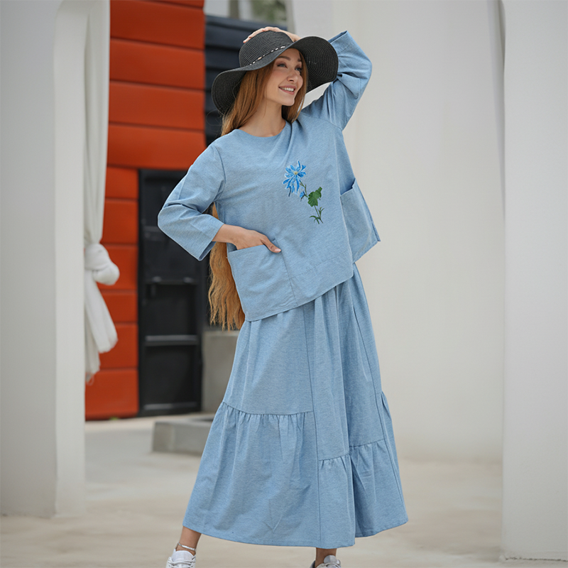 بلوز و دامن زنانه آلان