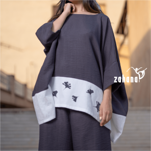 تونیک شلوار زنانه طرح قاصدک