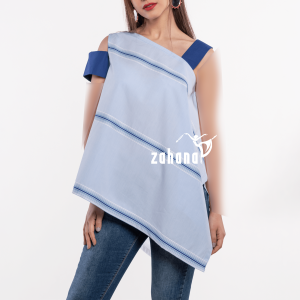 تاپ زنانه طرح یک طرفه