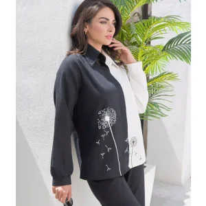 شومیز زنانه طرح قاصدک