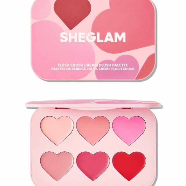 پالت رژگونه کرمی شیگلم مدل SHEGLAM Flush Crush