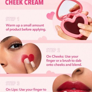 رژگونه کرمی قلبی شیگلم Sheglam Playing Cupid